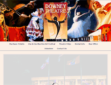 Tablet Screenshot of downeytheatre.org